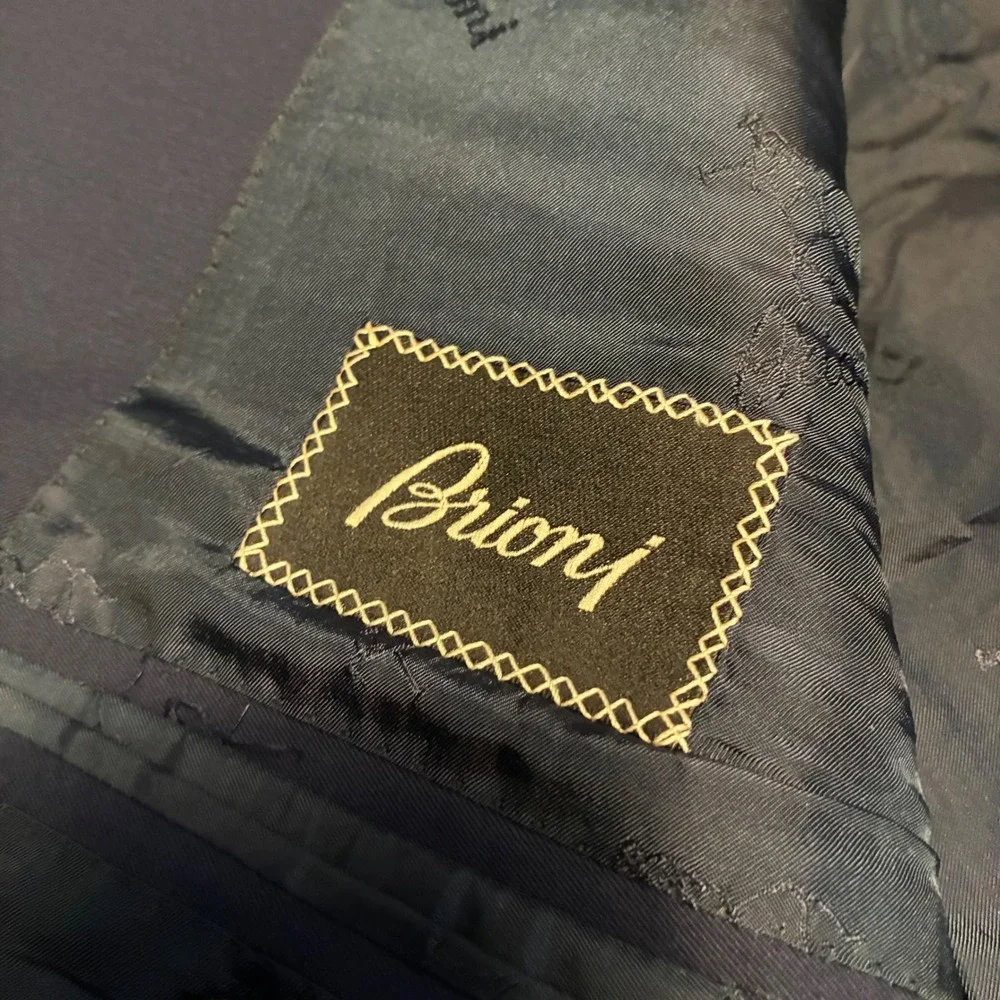Brioni navy blue